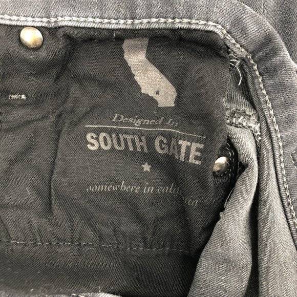 Ag Adriano Goldschmied Gray Hi-Rise Skinny Jeans | Mid Rise - Picture 6 of 7